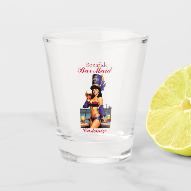 Verre A Shot Bonafide barre serveuse Thunder_Cove (Devant)