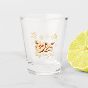 Verre A Shot Bonne année 2025 l'année chinoise du serpent