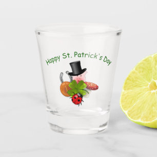 Verre A Shot Bonne Saint Patrick's Day
