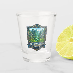 Verre A Shot Boucle de Ha Giang au Vietnam