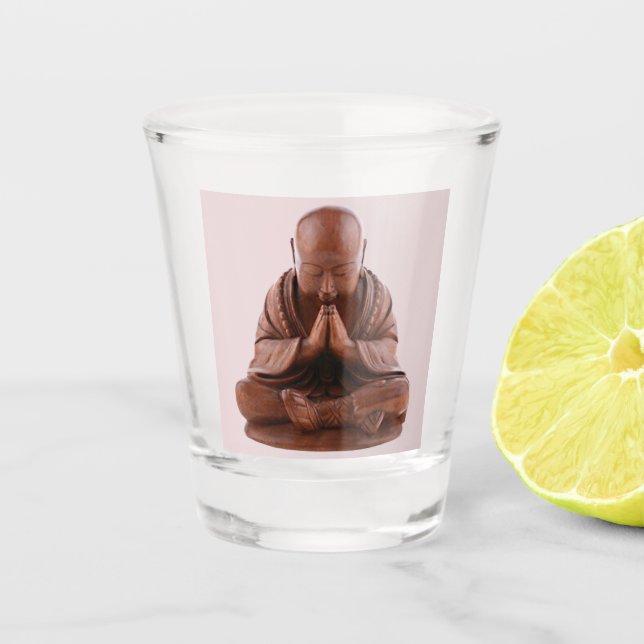 Verre A Shot Bouddha priant (Devant)
