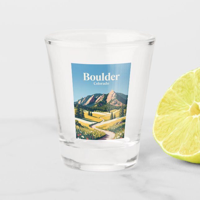 Verre A Shot Boulder Colorado (Devant)