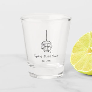 Verre A Shot Boule de disco minimaliste