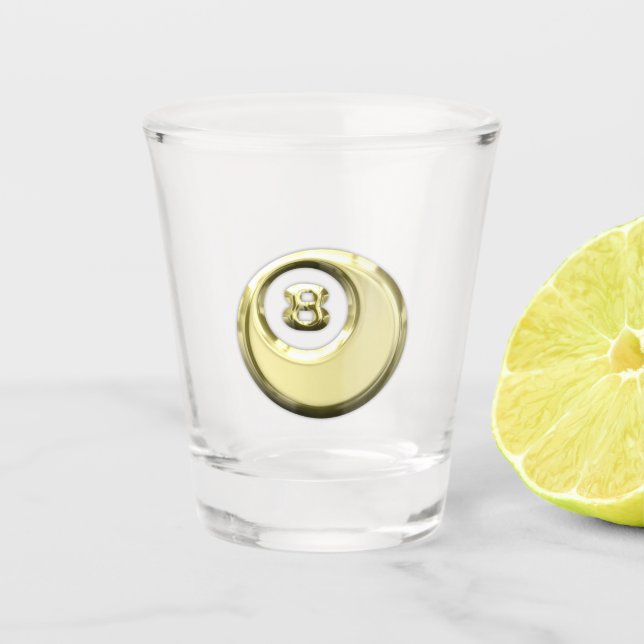 Verre A Shot Boule huit (Devant)