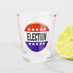 Verre A Shot Bouton Élection
