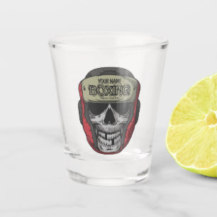 Verre A Shot Boxer Fight Club Skeleton Boxer Gym