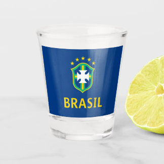 Verre A Shot Brasil jaune