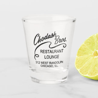 Verre A Shot Bros Chodash. Restaurant, Chicago, Illinois