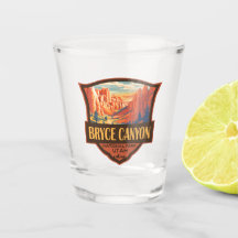 Bryce Canyon National Park Travel Art Vintage