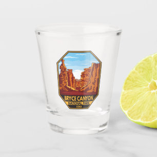 Verre A Shot Bryce Canyon National Park Utah Emblem