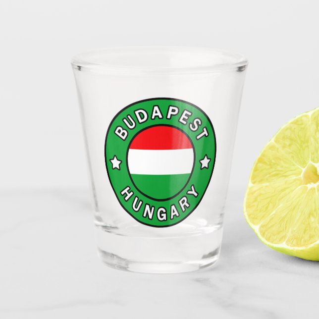Verre A Shot Budapest Hongrie (Devant)