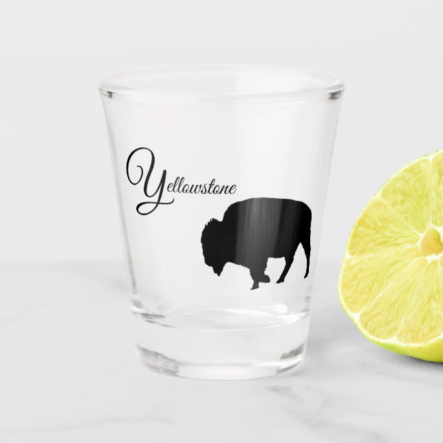 Verre A Shot Buffalo de Yellowstone (Devant)