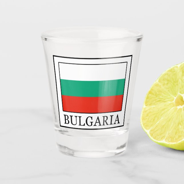 Verre A Shot Bulgarie (Devant)