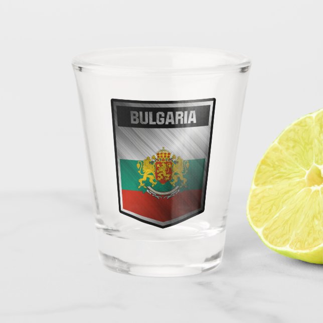 Verre A Shot Bulgarie (Devant)
