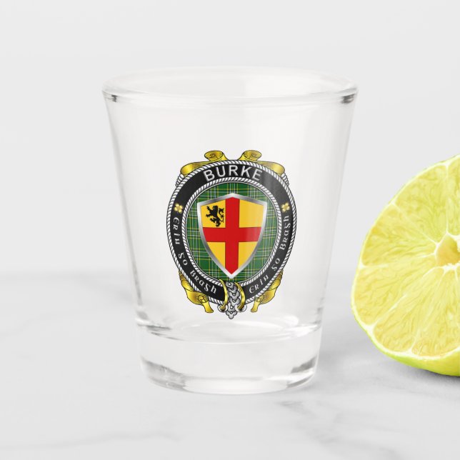 Verre A Shot Burke Irish Shot Glass (Devant)