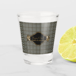 Verre A Shot Burns Clan Original Scottish Tartan