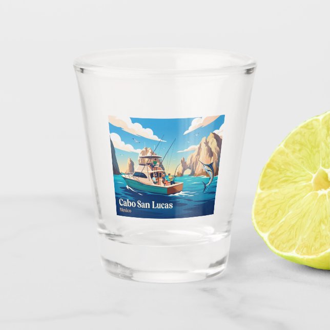 Verre A Shot Cabo San Lucas Mexique (Devant)
