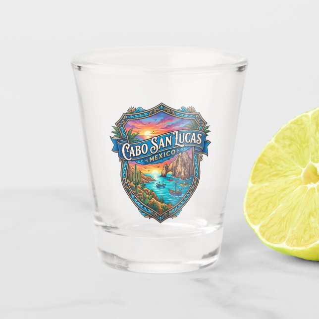 Verre A Shot Cabo San Lucas Mexique (Devant)