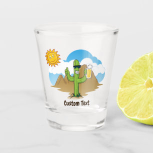 Verre A Shot Cactus avec bière
