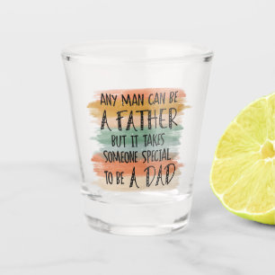 Verre A Shot Cadeau de Fête des pères Stepdad Papa spécial