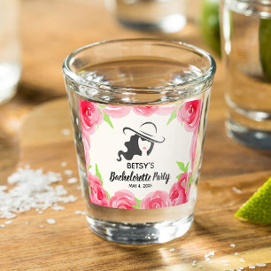Verre A Shot Cadeau de fête pour une élégante Lady Bachelorette
