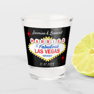 Verre A Shot Cadeau de mariage de Las Vegas