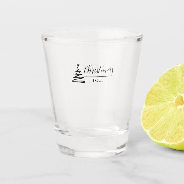Verre A Shot Cadeau de Noël personnalisé T-Shirt moderne person (Devant)