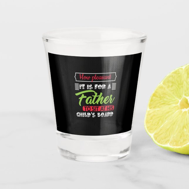 Verre A Shot Cadeau Papa C'est Pour Un Père (Devant)