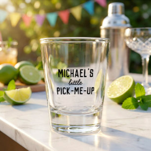 Verre A Shot Cadeau personnalisé amusant de petit remontant