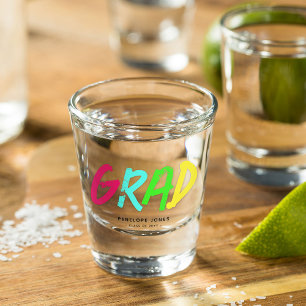 Verre A Shot Cadeau personnalisé Neon GRAD
