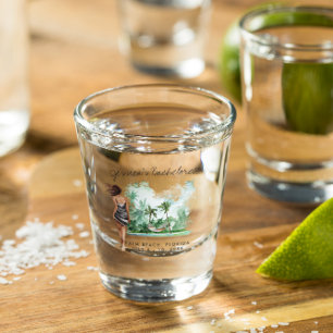 Verre A Shot Cadeau personnalisé pour enterrement de vie de jeu