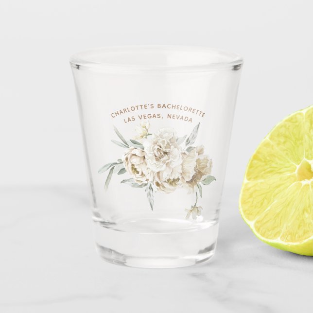 Verre A Shot Cadeau personnalisé pour la fête de Bachelorette (Devant)