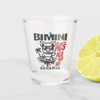 Verre A Shot Cadeau souvenir Bahamas : Bimini Bahamas Swimming