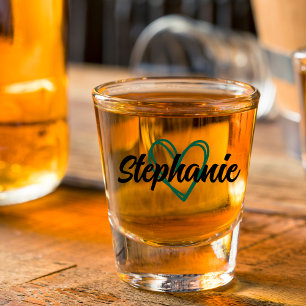 Verre A Shot Cadeaux de Fille d'Honneur Personnalisés pour Ente