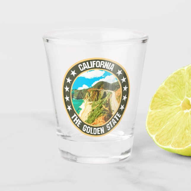 Verre A Shot Californie (Devant)