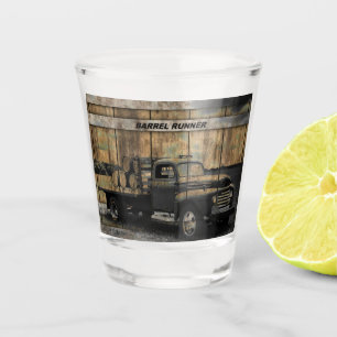 Verre A Shot Camion vintage Antique Camion Vieux Camion