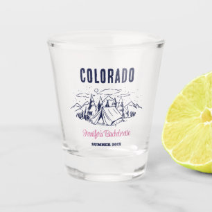 Verre A Shot Camp Bachelorette Party Filles Voyage Camping sur 