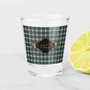 Verre A Shot Campbell habille un tatan écossais d'origine