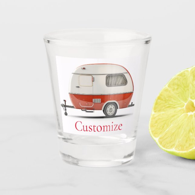 Verre A Shot Camper Teardrop Classic Retro Thunder_Cove (Devant)