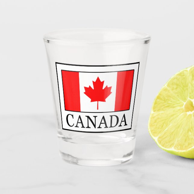 Verre A Shot Canada (Devant)