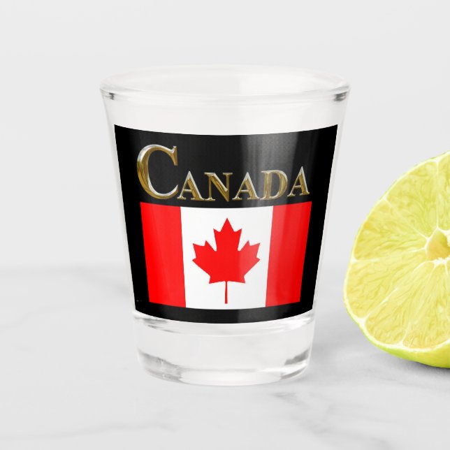 VERRE A SHOT CANADA (Devant)