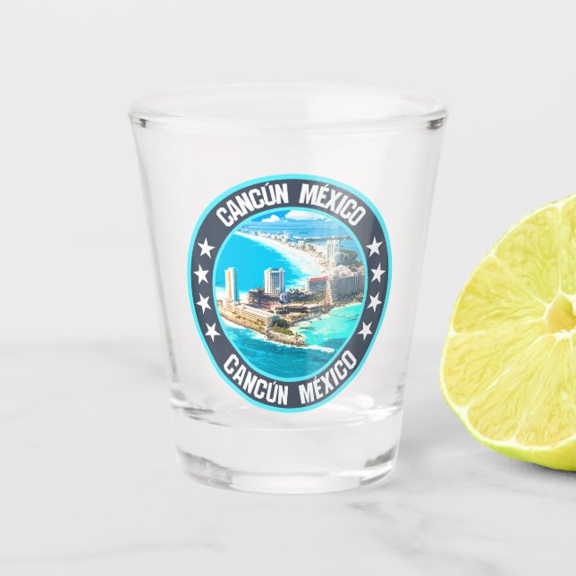 Verre A Shot Cancún (Devant)