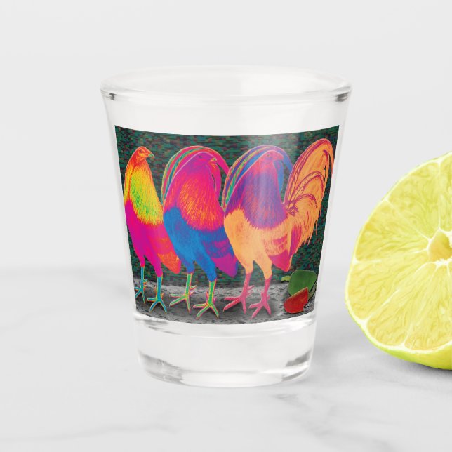 Verre A Shot Cantina Roosters (Devant)