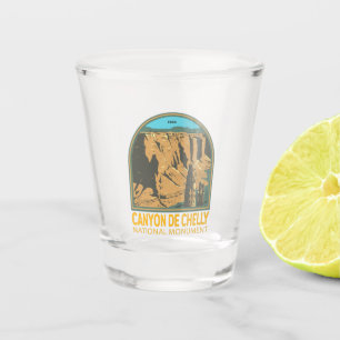 Verre A Shot Canyon De Chelly Monument National Arizona Vintage