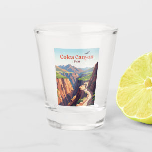 Verre A Shot Canyon de Colca Pérou