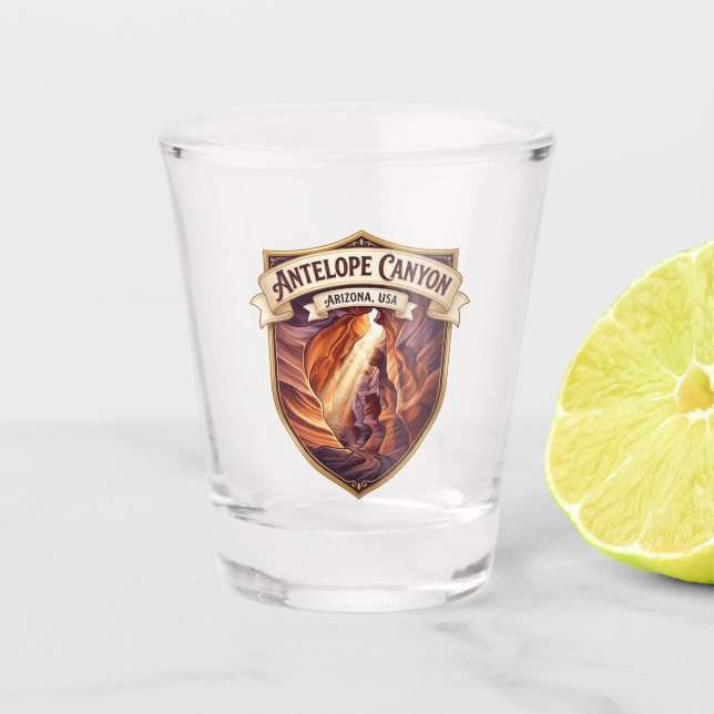 Verre A Shot Canyon du Cerf USA (Devant)
