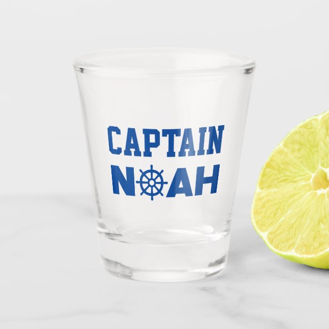 Verre A Shot Capitaine Noah (Devant)