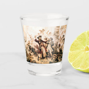 Verre A Shot Capture, Barbe noire pirate, Revenge de la reine A