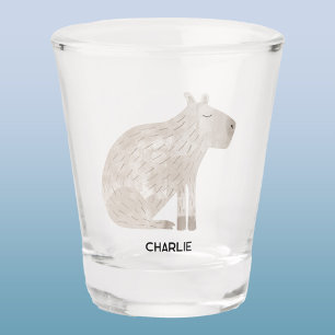 Verre A Shot Capybara personnalisée