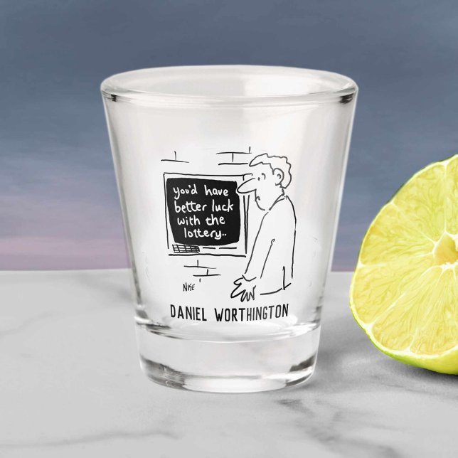 Verre A Shot Caricature de loterie de distributeurs automatique (Créateur téléchargé)